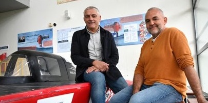 Gilles Jaurau et Jérôme Fabriès