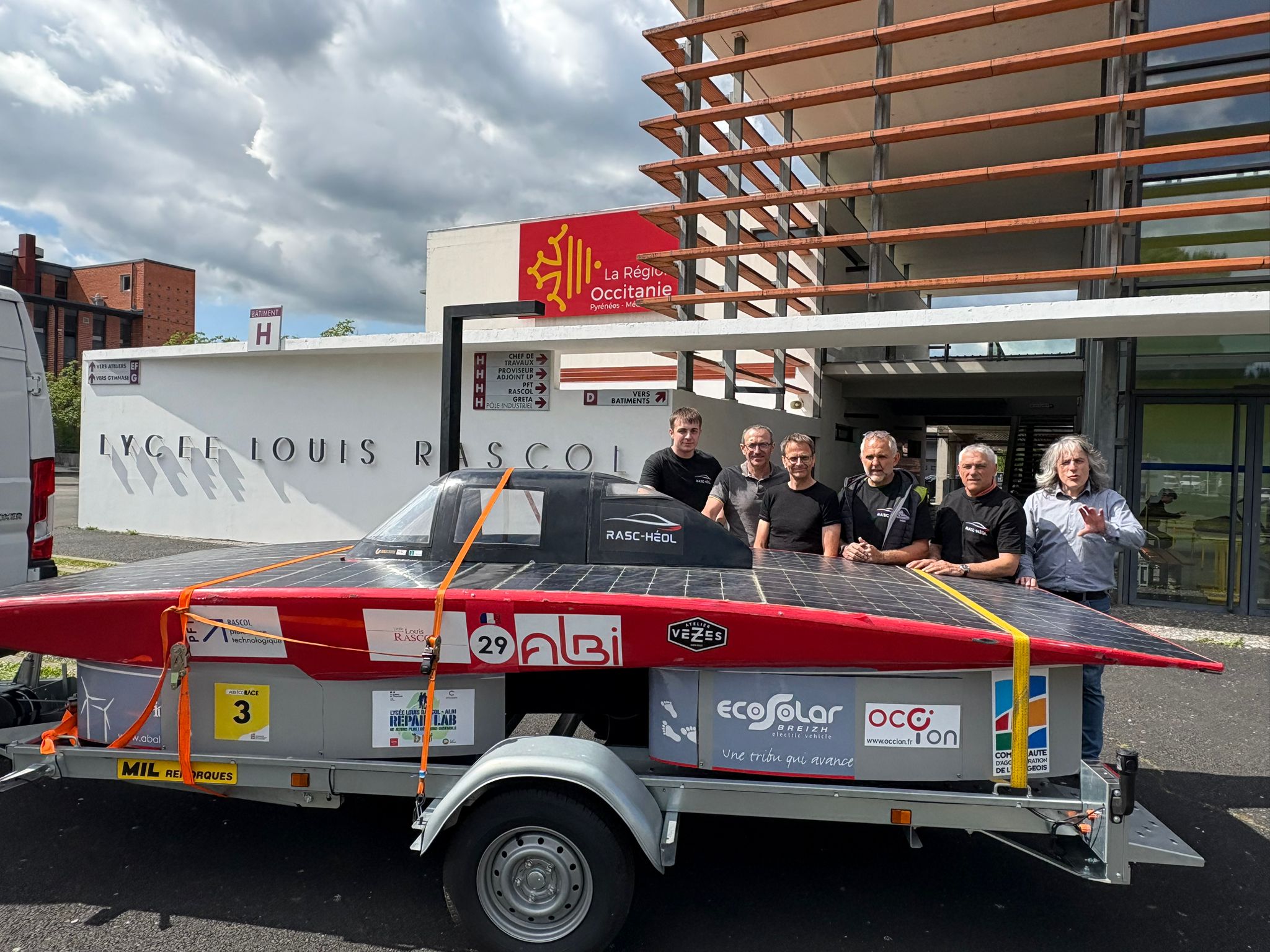 L'équipe des pilotes